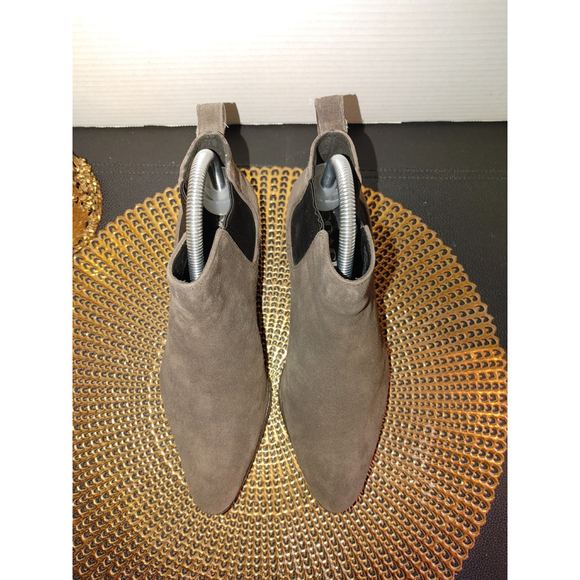 Coach Suffolk Suede Ankle Booties Size 7.5 B - Picture 3 of 7